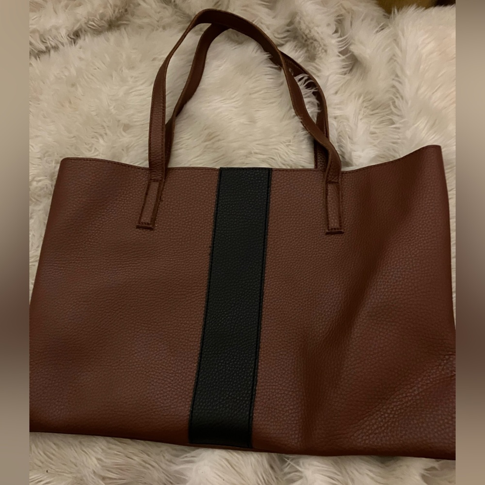 Vince Camuto Swede and leather carry all tote. Great work laptop, baby, shopping